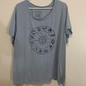 Baby Blue Zodiac Shirt